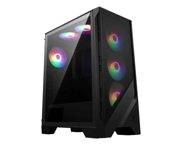 Компьютерный корпус MSI MAG FORGE 120A AirFlow TG Auto RGB Fan PWM (MAG-FORGE-120A-AIRFLOW) купить! 