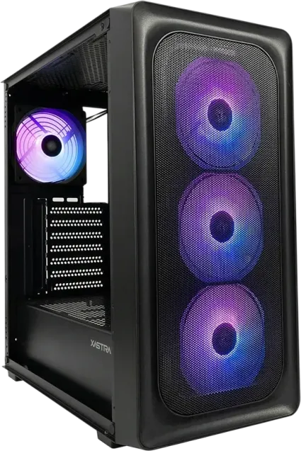 Компьютерный корпус XASTRA A407 4ARGB TG Black (A407-4FC12A) купить! 
