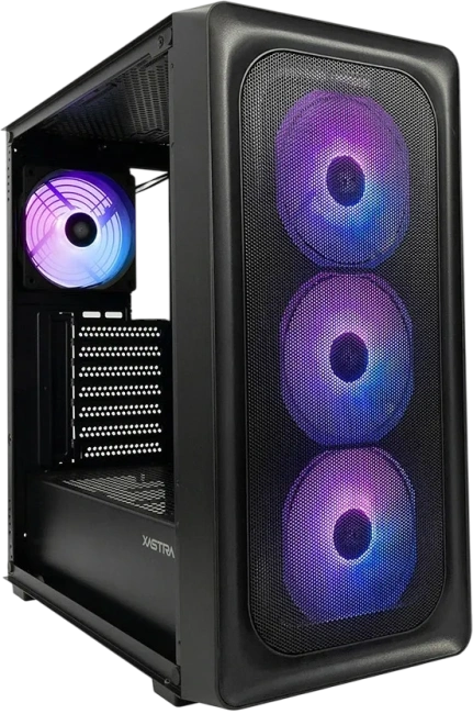 Компьютерный корпус XASTRA A407 4ARGB TG Black (A407-4FC12A) купить! 