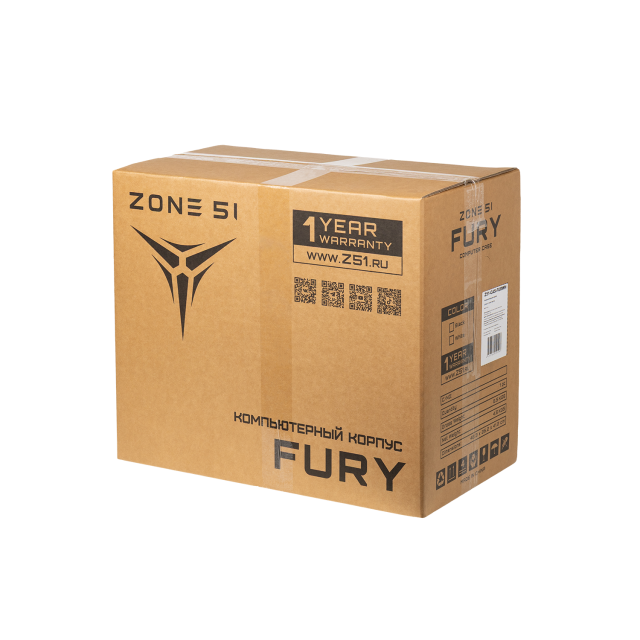 Компьютерный корпус Zone 51 Fury White (Z51CASFURWH) купить! 