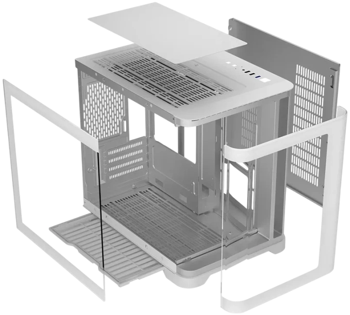 Компьютерный корпус 1STPLAYER UVIEW UV5 White (UV5-WH) купить! 