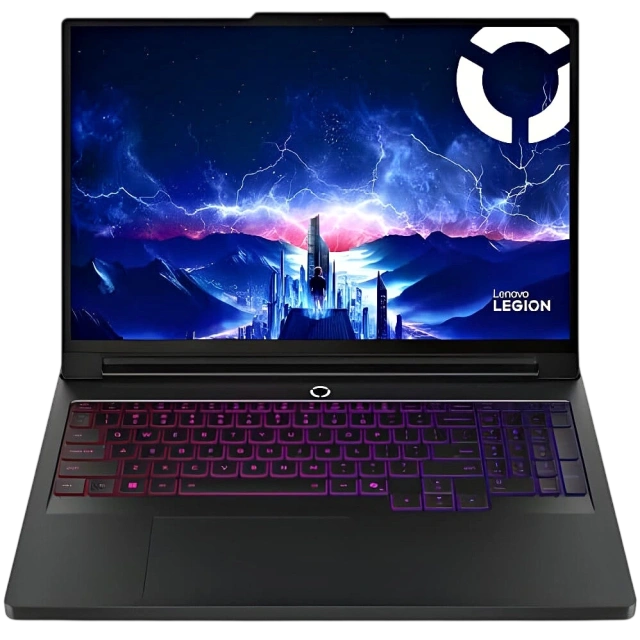 Ноутбук Lenovo Legion 7 Pro 16AFR10H (AMD Ryzen 9 9955HX/16" OLED 2560x1600 240Hz/32Gb/2Tb SSD/NVIDIA GeForce RTX 5070Ti 12Gb/Win 11 Home) Black - фото