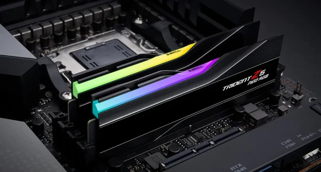 Оперативная память 128 Gb 6000 MHz G.Skill Trident Z5 Neo RGB Black (F5-6000J3444F64GX2-TZ5NR) купить! 