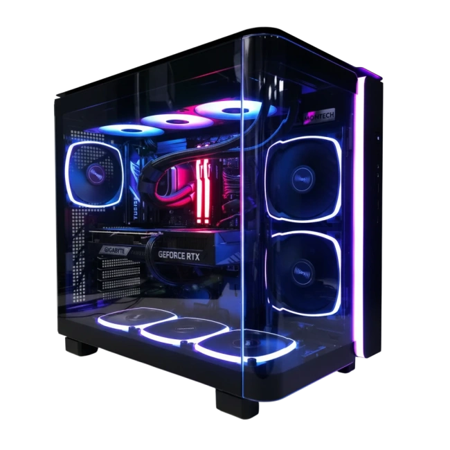 Игровой компьютер 989556 (Ryzen 5 9600X 3,9 ГГц/AMD B850/32 ГБ DDR5 6 ГГц/2048 ГБ SSD/RTX 5070 TI 16 ГБ/Wi-Fi/750W/Montech KING 95 PRO ARGB Black) - купить по выгодной цене!