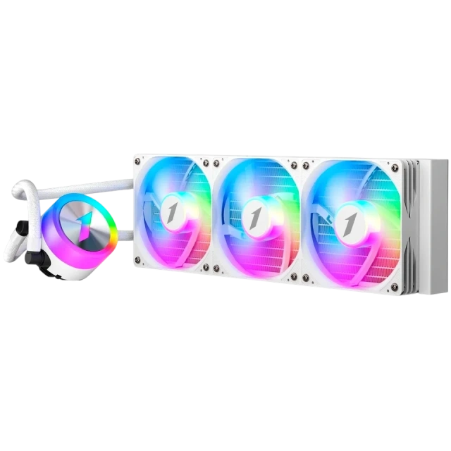 Система жидкостного охлаждения для процессора 1STPLAYER TS1 360 ARGB White (TS1-360-WH) купить! 