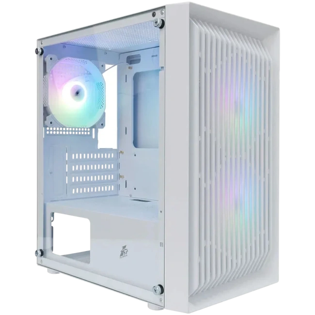 Компьютерный корпус 1STPLAYER BLACK.SIR BS-2 ARGB White (BS-2-WH-3F7-W) купить! 
