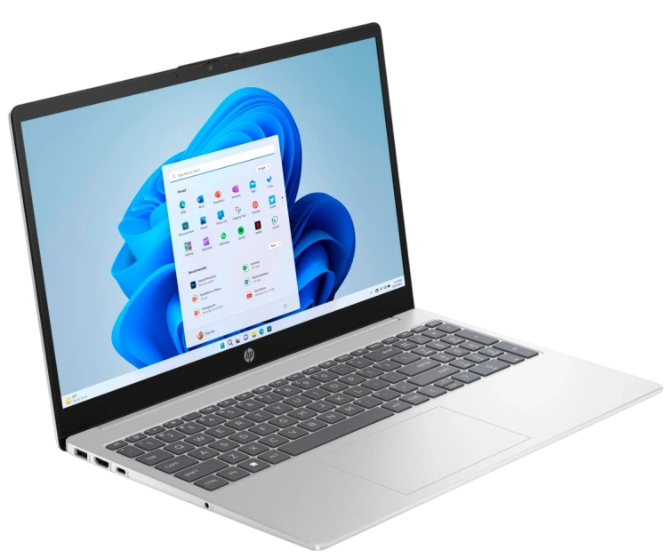 Ноутбук HP 15-fd0130wm (Intel Core i3 N305/15.6" 1920x1080/32Gb/1Tb SSD/Intel UHD Graphics/Wi-Fi/BT/Win 11 Pro) Blue - фото