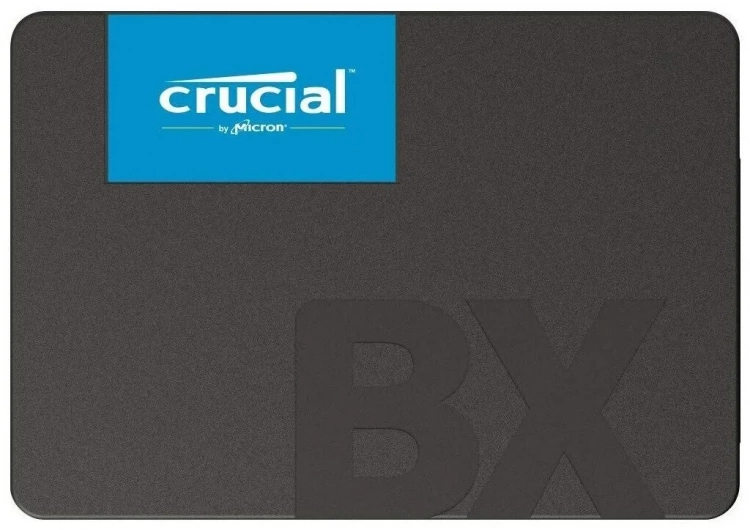 Твердотельный накопитель SSD 500 ГБ 2.5" SATA Crucial BX500 (CT500BX500SSD1) купить! 