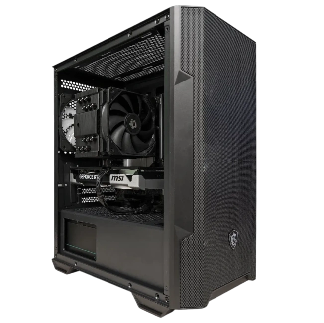 Игровой компьютер 990484 (Ryzen 7 5700X 3 ГГц/AMD B550/32 ГБ 3,2 ГГц/1024 ГБ SSD/RTX 5070 12 ГБ/Wi-Fi/750W/MSI MAG FORGE M100R ARGB) - купить по выгодной цене!