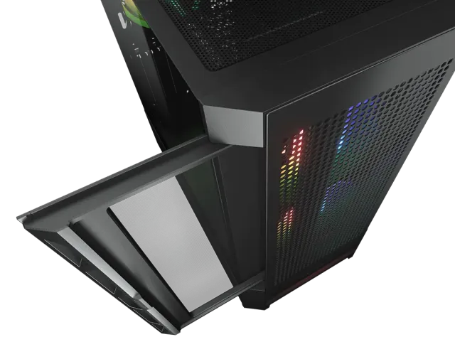 Компьютерный корпус Cougar AIRFACE RGB TG (CGR-5ZD1B-AIR-RGB) Black купить! 
