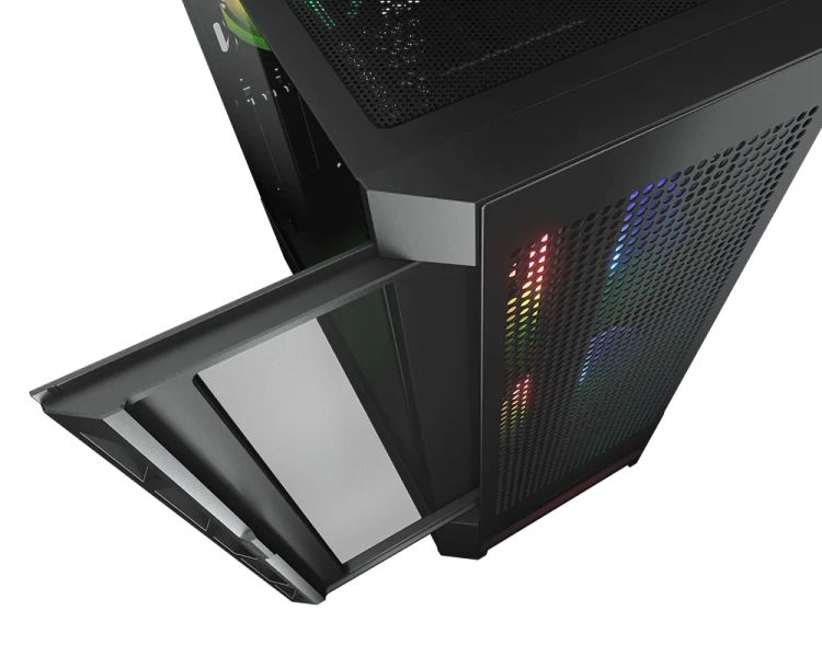 Компьютерный корпус Cougar AIRFACE RGB TG (CGR-5ZD1B-AIR-RGB) Black купить! 