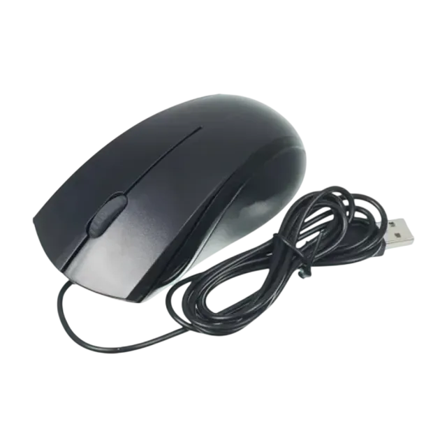 Бесшумная мышь Rapoo N1600 Silent USB Black проводная