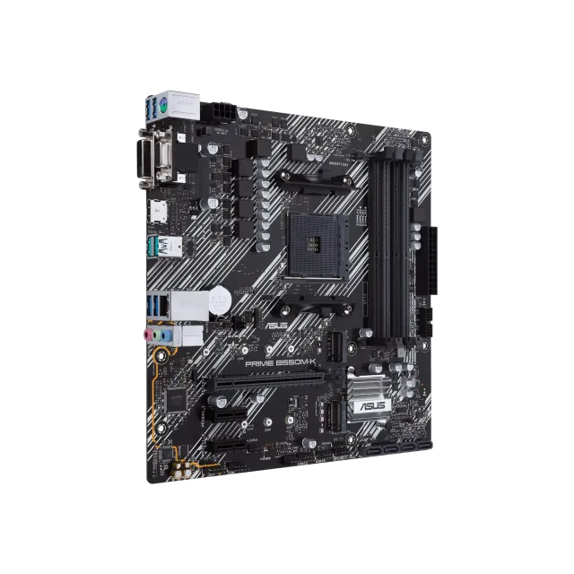Материнская плата ASUS PRIME B550M-K (AM4/AMD B550/4xDDR4/mATX) купить! 
