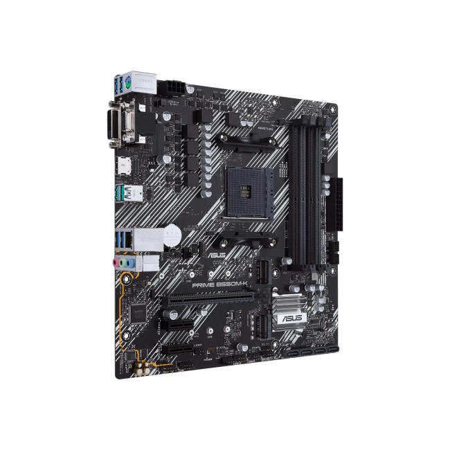 Материнская плата ASUS PRIME B550M-K (AM4/AMD B550/4xDDR4/mATX) купить! 