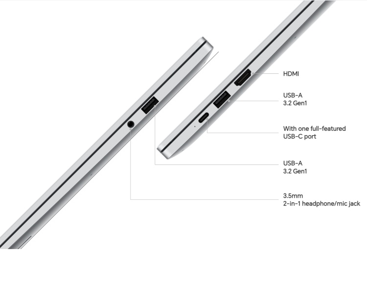 Ноутбук HONOR MagicBook X 16 Pro (Core i5-13500H/16"/FHD+/16 Гб/2Tb SSD/Iris Xe/Win 11) Mystical Silver - фото