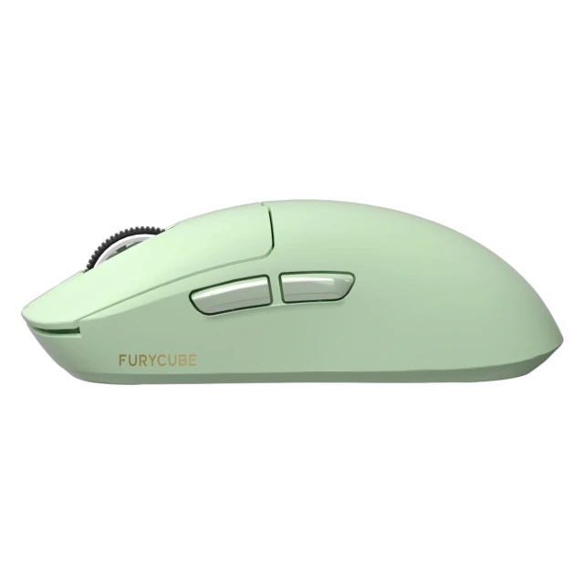 Мышь беспроводная 2.4G+Bt FURYCUBE R7 Нежно салатовый