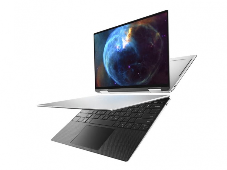 Ноутбук Dell XPS 13 7390 2-in-1 (Intel Core i7 1065G7 1300MHz/13.4"/3840x2400/32GB/1TB SSD/DVD нет/Intel Iris Plus Graphics/Wi-Fi/Bluetooth/Windows 10 Home) White Уценка - фото