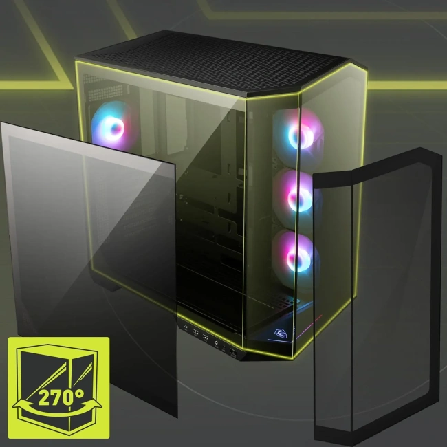 Игровой компьютер 678511 (Core i7-13700K 3.4 ГГц/Z790/64 ГБ DDR5 6.4 ГГц RGB/512 ГБ SSD/GeForce RTX 3060 Ti 8 ГБ/Блок 850W/Корпус MSI MAG Pano 100R PZ Black/Win 10 Pro Trial) - купить по выгодной цене!