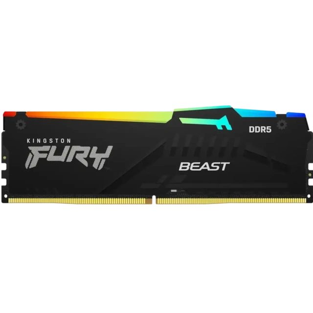 Оперативная память 32 Gb 6000 MHz Kingston FURY Beast RGB Black (KF560C36BBE2A-32) купить! 