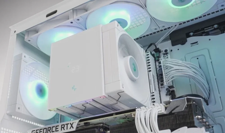 Кулер для процессора Deepcool AK620 DIGITAL WH ARGB PWM White купить! 