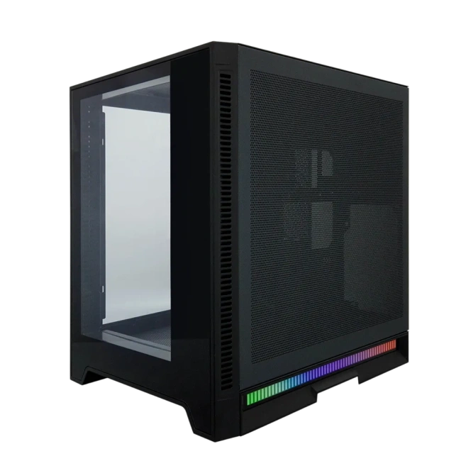 Компьютерный корпус 1STPLAYER STEAM PUNK SP6 TG (SP6-G-BK) Black купить! 