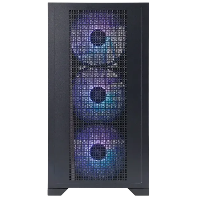 Компьютерный корпус 1STPLAYER Go2 ARGB Black (Go2-BK-4F7) купить! 