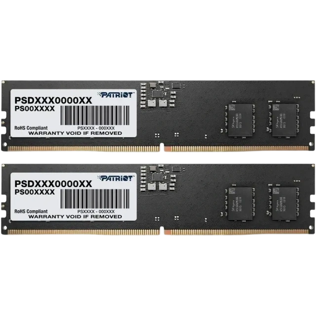 Оперативная память DDR5 32 ГБ 4800 МГц Patriot  (PSD532G4800K) модулей 2 шт. купить! 