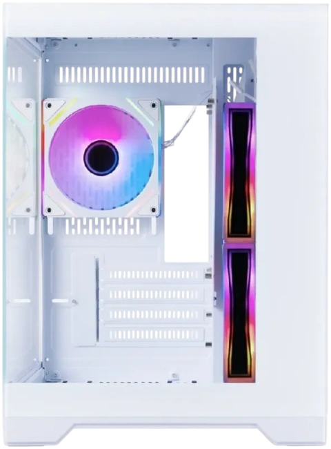 Компьютерный корпус 1STPLAYER MEGAVIEW MV5-TP ARGB White (MV5-TP-WH-2FC7R-W-1FC7-W) купить! 