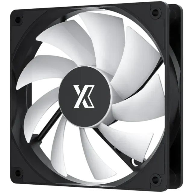 Вентилятор для корпуса XASTRA FC120B FRGB Black (FC120-1BF-SBP-GL) купить! 