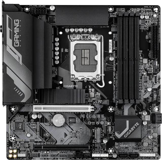 Материнская плата Gigabyte B760M GAMING X WIFI6E GEN5 купить! 