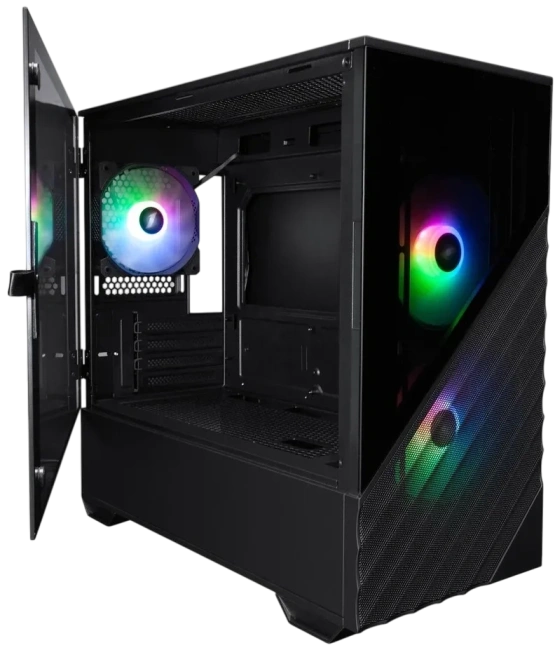 Компьютерный корпус 1STPLAYER DK D7 ARGB Black (D7-BK-3F7) купить! 