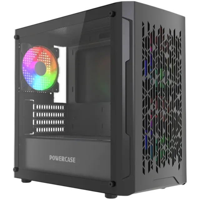 Компьютерный корпус Powercase Mistral Micro D3B ARGB V2 Black (CMMDB-A3-V2) купить! 