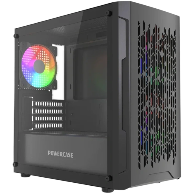 Компьютерный корпус Powercase Mistral Micro D3B ARGB V2 Black (CMMDB-A3-V2) купить! 