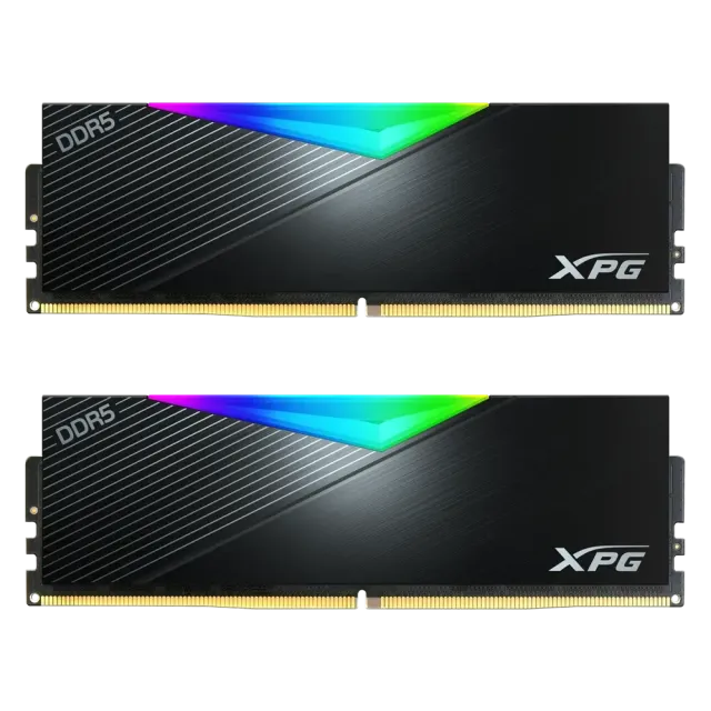 Оперативная память DDR5 32 ГБ 6400 МГц ADATA XPG LANCER RGB Black (AX5U6400C3216G-DCLARBK) модулей 2 шт. купить! 