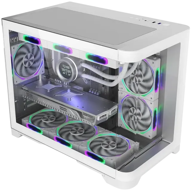 Компьютерный корпус 1STPLAYER UVIEW UV6 White (UV6-WH) купить! 