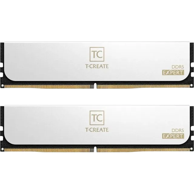 Оперативная память DDR5 64 Gb 6000 MHz Team Group T-Create Expert White (CTCWD564G6000HC34BDC01) купить! 