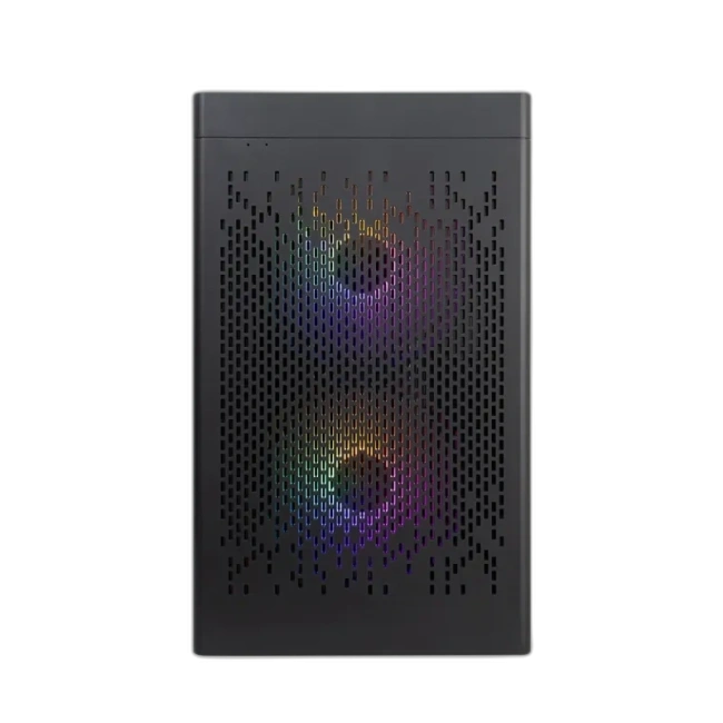 Компьютерный корпус 1STPLAYER DK D3-B LED (D3-B-BK-2F1P-1F1) Black купить! 