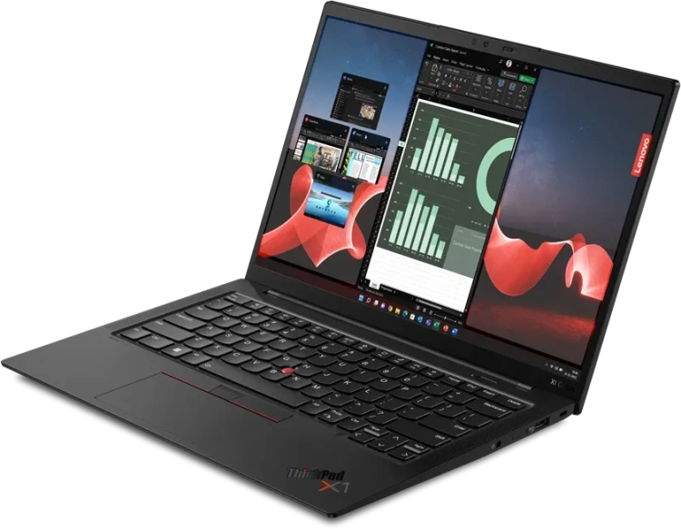 Ноутбук Lenovo ThinkPad X1 Carbon Gen 11 (Core i5-1345U/14"/1920x1200/Touch/16Gb/512Gb SSD/Iris Xe Graphics/Win 11 Pro) - фото