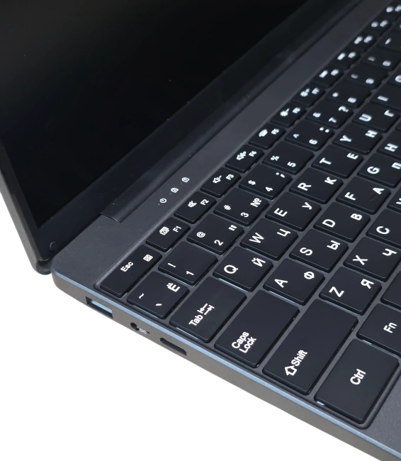 Ноутбук для работы и учебы HY159 (Intel N95/16"/1920x1200/16Gb/512GB SSD/Win 11 Pro) Серый - фото