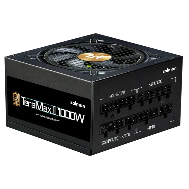 Блок питания 1000W Zalman TeraMax II Black (ZM1000-TMX2) купить! 