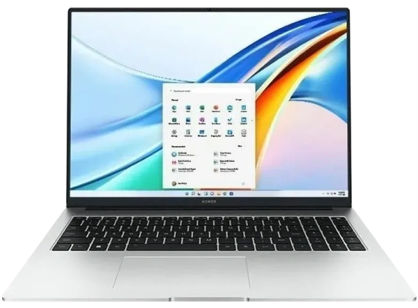 Ноутбук HONOR MagicBook X 16 Pro (Core i5-13500H/16"/1920x1200/16Gb/1Tb SSD/Iris Xe Graphics/Win 11) 5301AHWY Серебристый - фото