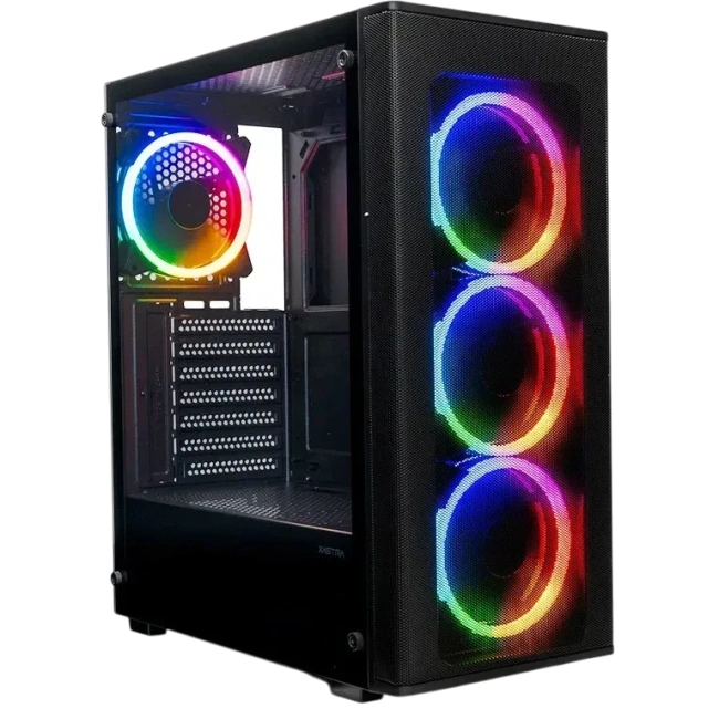 Компьютерный корпус XASTRA A300 4FRGB Black (A300-4FR12F) купить! 