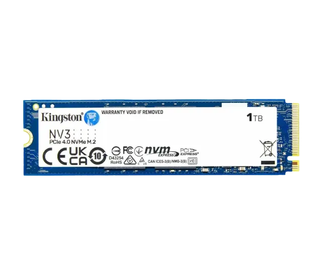 Твердотельный накопитель Kingston 1000 Gb NV3 Blue (SNV3S/1000G) купить! 
