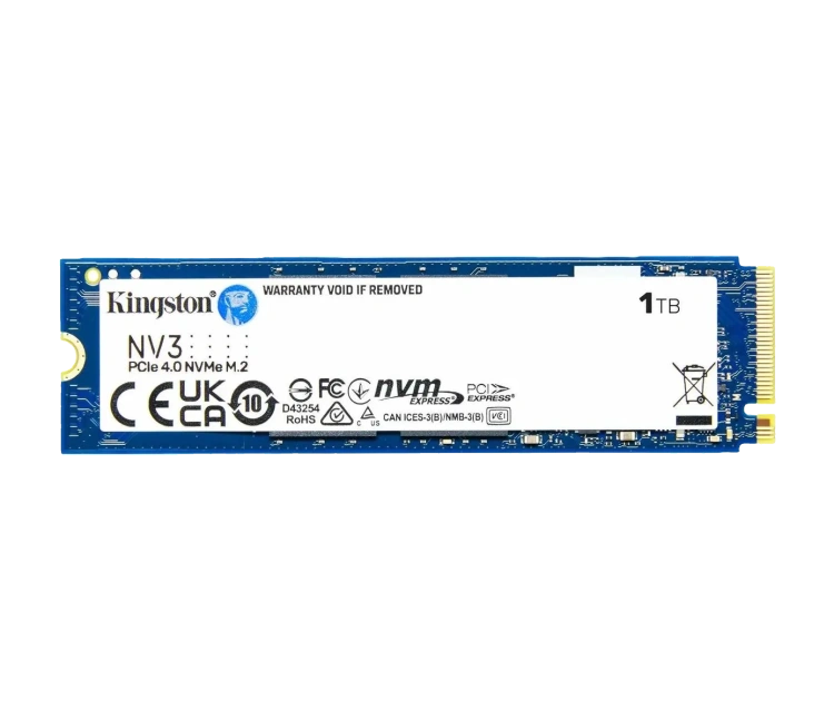 Твердотельный накопитель Kingston 1000 Gb NV3 Blue (SNV3S/1000G) купить! 