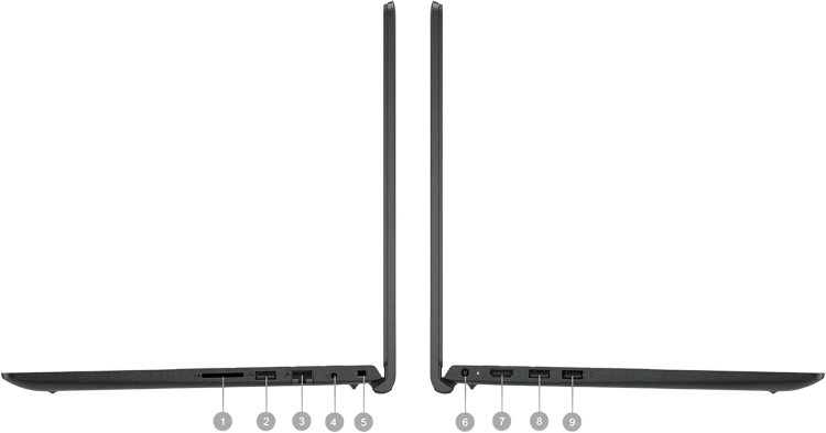 Ноутбук Dell Vostro 3520 (Intel Core i3 12150U/15.6"/1920x1080/16GB/512GB SSD/Intel UHD Graphics/Win 11 Pro) - фото