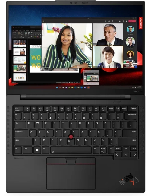 Ноутбук Lenovo ThinkPad X1 Carbon Gen 11 (Core i5-1345U/14"/1920x1200/Touch/16Gb/512Gb SSD/Iris Xe Graphics/Win 11 Pro) - фото