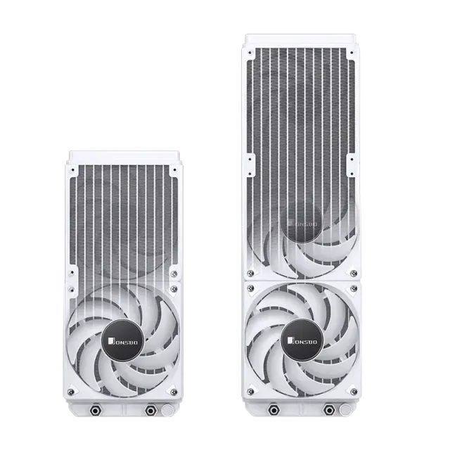 Система водяного охлаждения JONSBO TG-240 ARGB White PWM купить! 