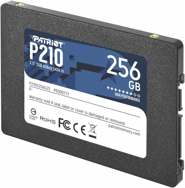 Твердотельный накопитель SSD 256 ГБ 2.5" SATA Patriot P210 (P210S256G25) купить! 
