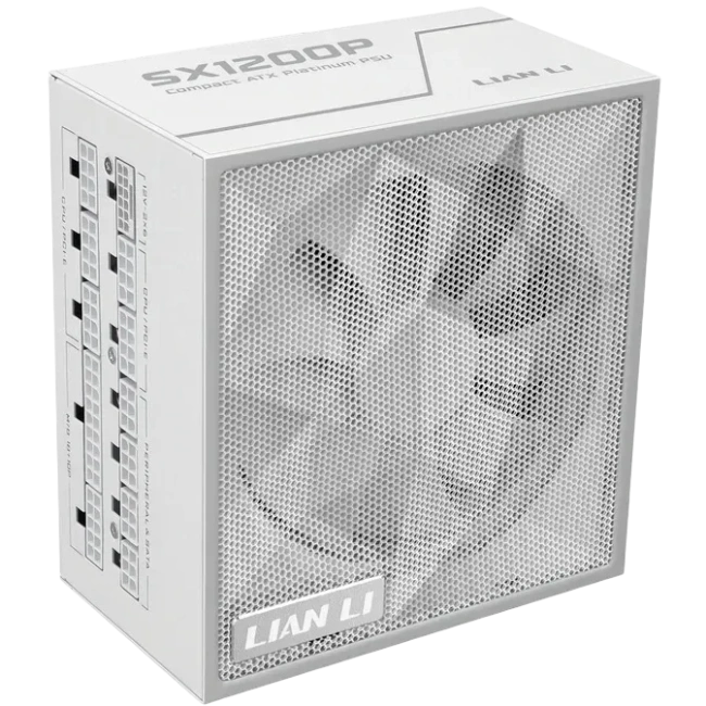 Блок питания Lian Li 1200W SX1200P White (G9P.SX1200P.W000.RU) 16 Pin (PCIe 5.1 Connector Cable Details) купить! 