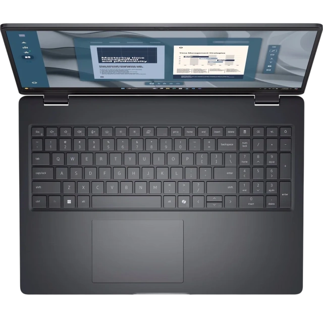 Ноутбук Dell Pro 16 PC16255 (AMD Ryzen 5 220/16" 1920x1200/16Gb/512Gb SSD/AMD Radeon 740M/Wi-Fi/BT/Windows 11 Pro) Black - фото